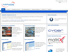 Tablet Screenshot of insphere.com.sg